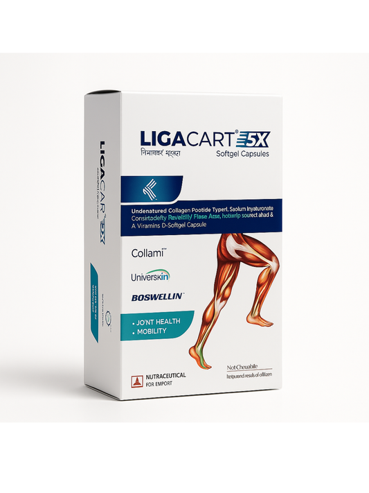 LIGACART-5X UNIVESTIN Collagen PEPTIDE SOFTGEL CAPSULES:3X1X10