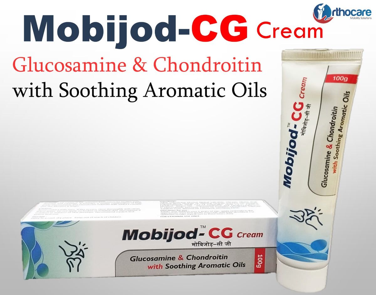 MOBIJOD-CG Cream — Cooling Massage Cream for Joints & Muscles | 100 g