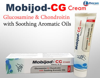 MOBIJOD-CG Cream — Cooling Massage Cream for Joints & Muscles | 100 g