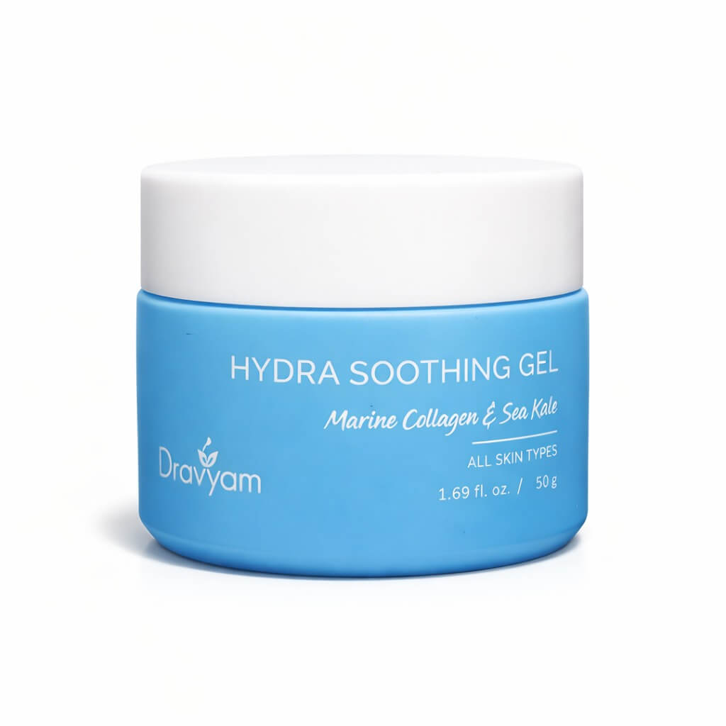 Dravyam Hydra Soothing Gel Marine Collagen + Sea Kale | 50g