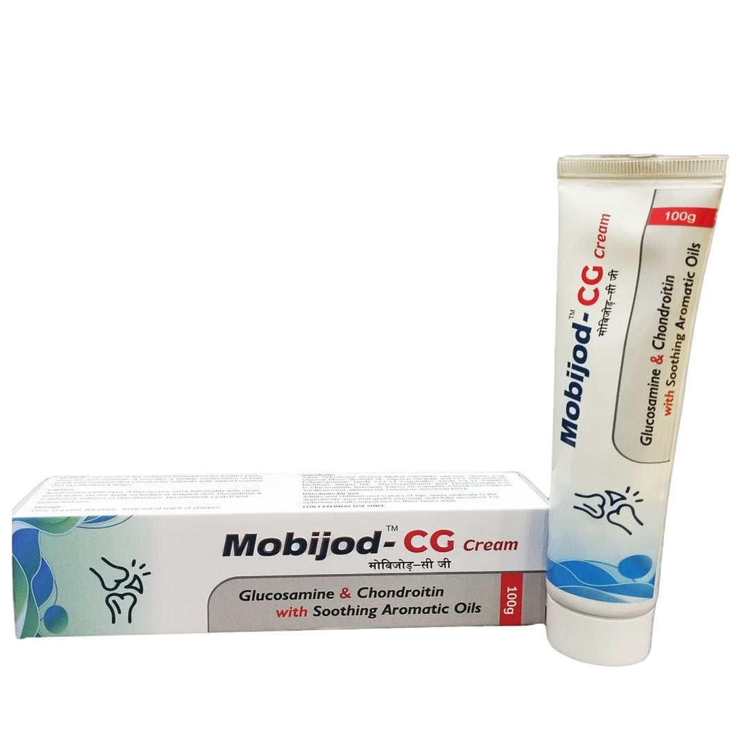 MOBIJOD-CG Cream — Cooling Massage Cream for Joints & Muscles | 100 g